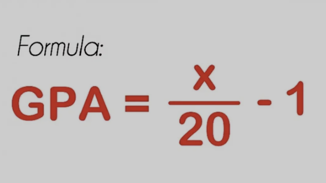 GPA算法公式