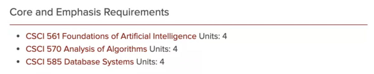 选择方向为Data Science