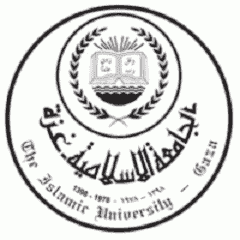 The Islamic University of Gaza logo