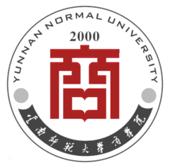 云南师范大学商学院 logo