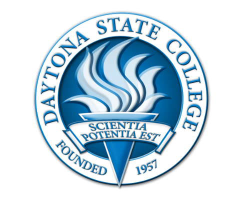 代托纳州立学院 logo