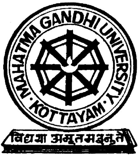 Mahatma Gandhi University logo