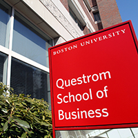 波士顿大学 Questrom 商学院 logo